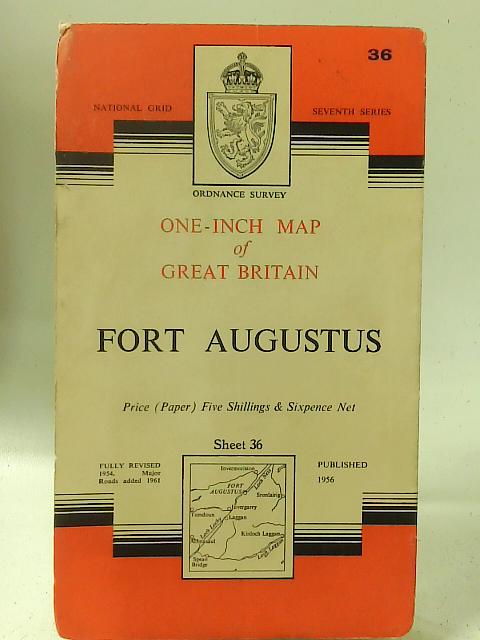 One Inch Map Fort Augustus Sheet 36 By Ordnance Survey