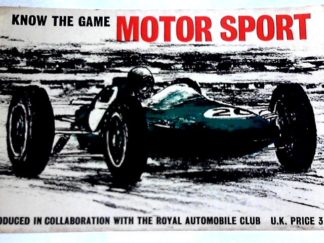 Know the Game Motor Sport von Royal Automobile Club