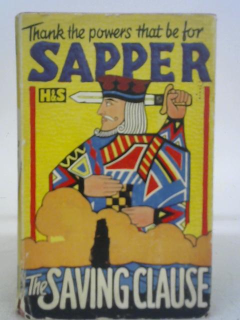 The Saving Clause By Sapper