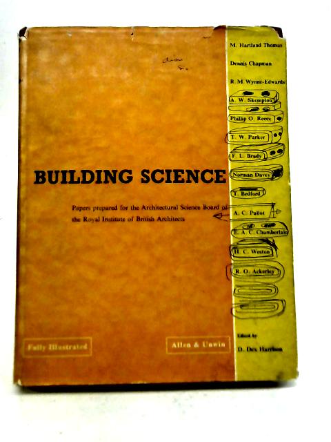 Building Science By M Hartland Thomas