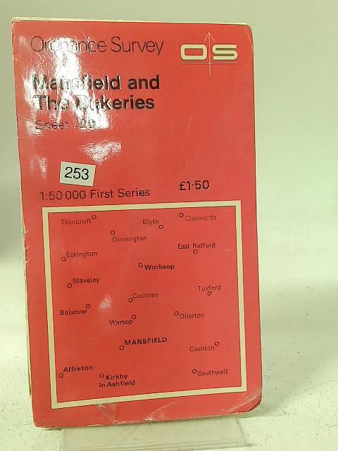 Ordnance Survey - Mansfield and The Dukeries Sheet 120 - 1:50 000 First Series By Ordnance Survey