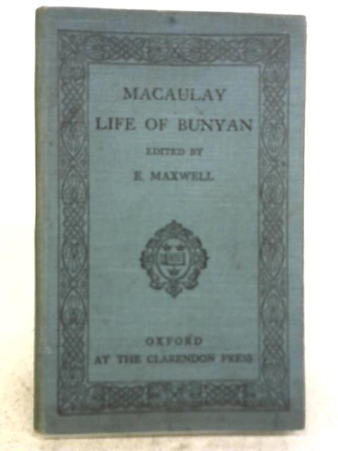 Life of John Bunyan By Macaulay