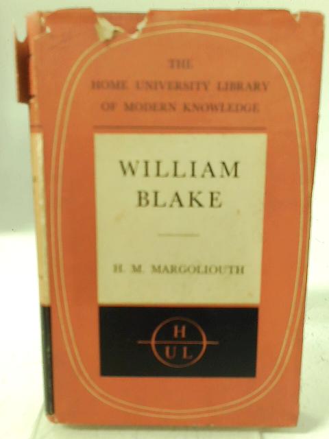 William Blake By H M. Margoliouth