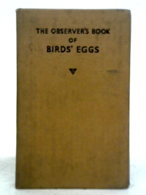 The Observer's Book of Birds Eggs By G. Evans