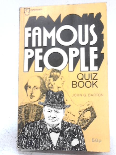 Famous People Quiz Book By None stated