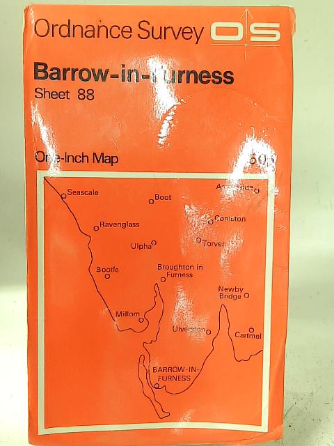One-Inch Map of Great Britain Barrow-in-Furness, Sheet 88 par Ordnance Survey