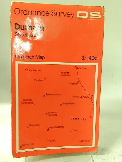One-Inch Map. Sheet 85. Durham By Ordnance Survey.