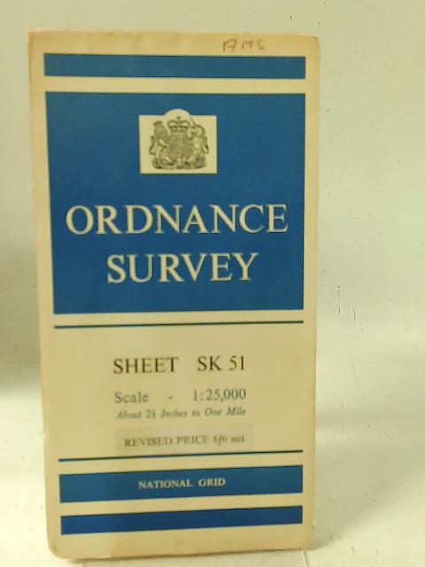 Ordnance Survey Sheet SK 51 By Ordnance Survey