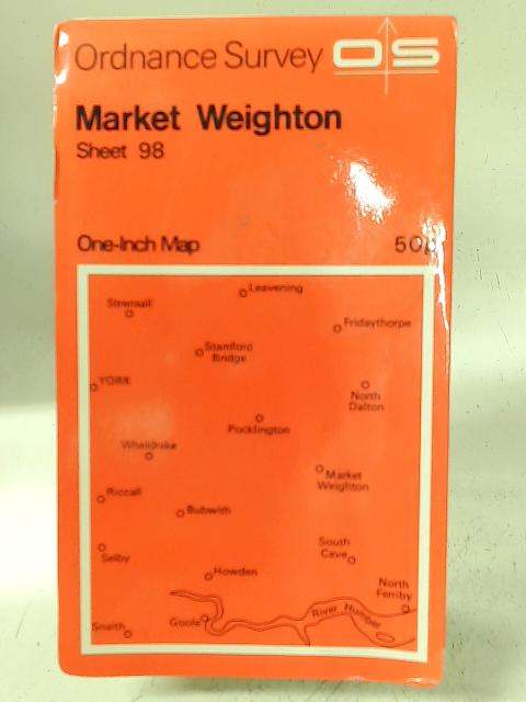 One-Inch Map Of Great Britain: Market Weighton, Sheet 98 By Ordnance Survey