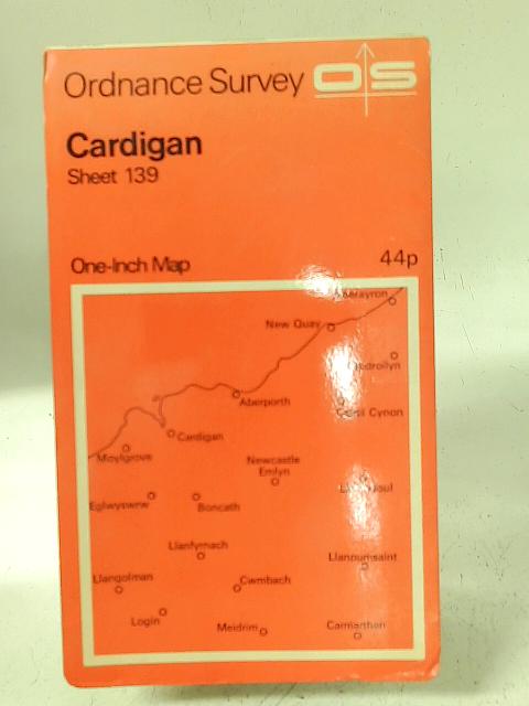 Cardigan. Sheet 139 One-Inch Map von Ordnance Survey