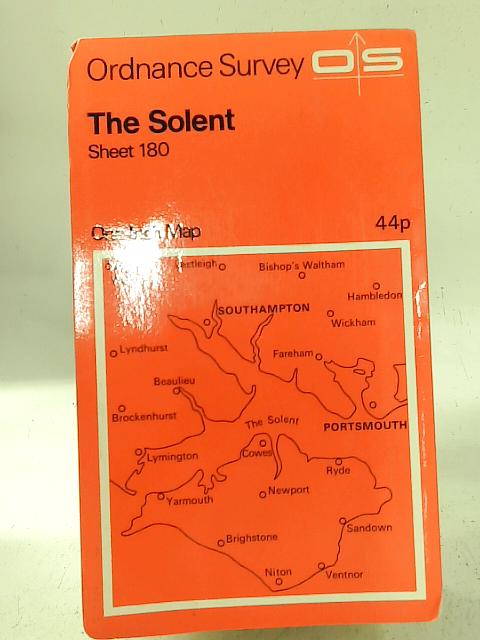 The Solent. One-inch Map Sheet 180 Seventh Series von Ordnance Survey
