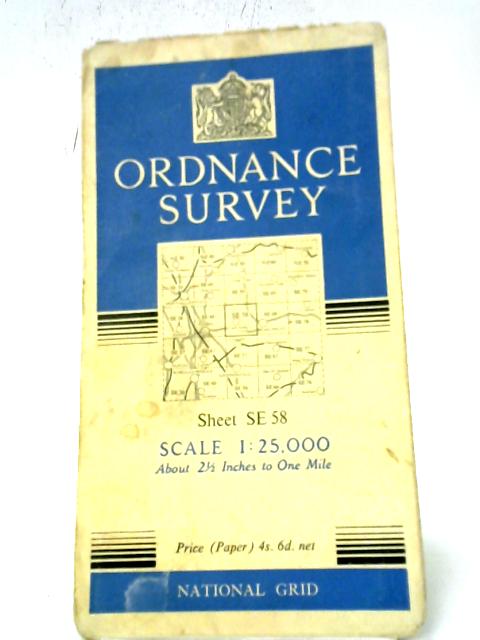 Ordnance Survey Sheet SE58 von Ordnance Survey