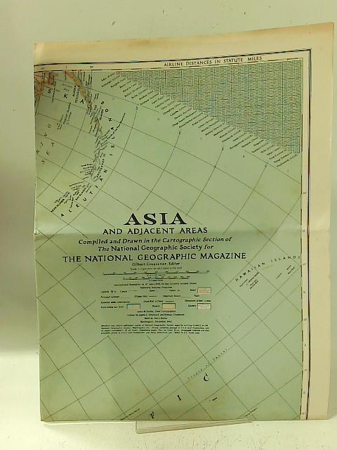 Asia and Adjacent Areas By Gilbert Grosvenor