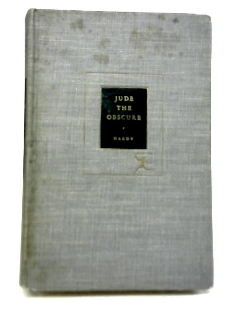 Jude The Obscure By Thomas Hardy