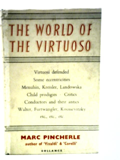 The World of the Virtuoso von Marc Pincherle