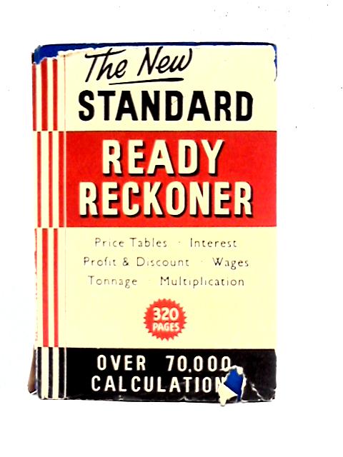 The New Standard Ready Reckoner By Various