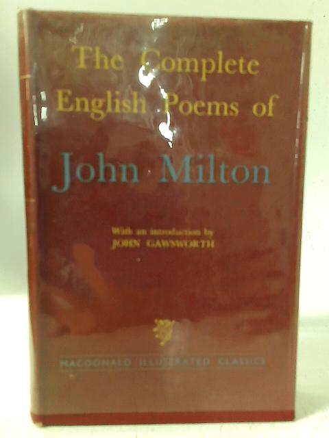 The Complete English Poems Of Milton By John Milton