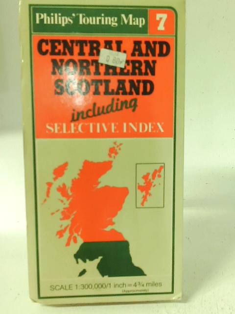 Philips Touring Map 7 Central and Northern Scotland Including Selective Index By Philips