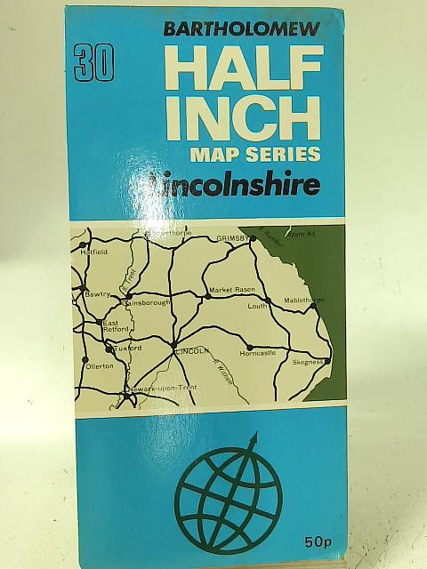 Bartholomew's Revised "Half-Inch" Contoured Maps - Great Britain, Sheet 30 Lincolnshire von Bartholomew