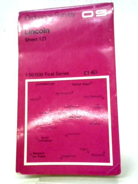 Landranger Maps: Lincoln and Surrounding Area Sheet 121 (OS Landranger Map von Ordnance Survey