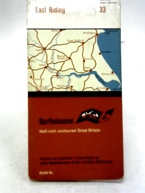 East Riding Bartholomew Half Inch Map Series No.33