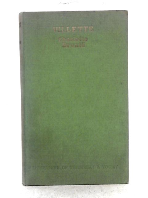 Villette By Charlotte Bronte