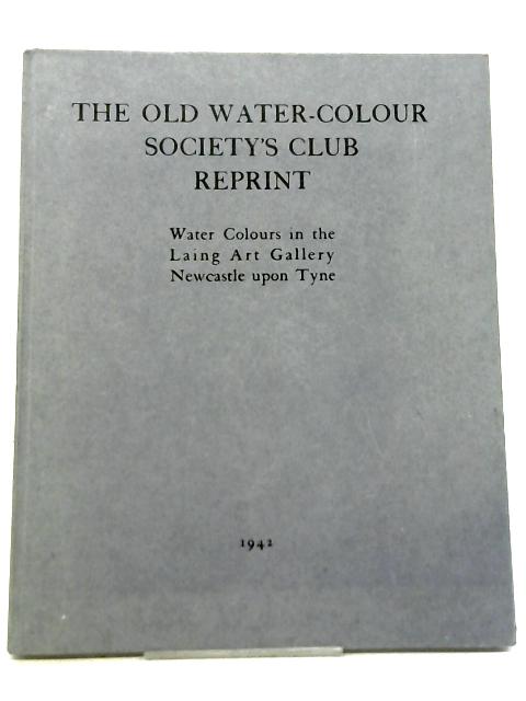 The Old Water-Colour Society's Club 1942 By Randall Davies