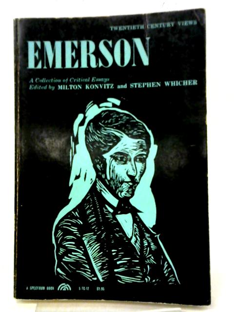 Emerson. A Collection of Critical Essays. von Konvitz, Milton [Ed]