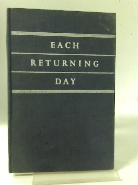 Each Returning Day By 'New Every Morning'