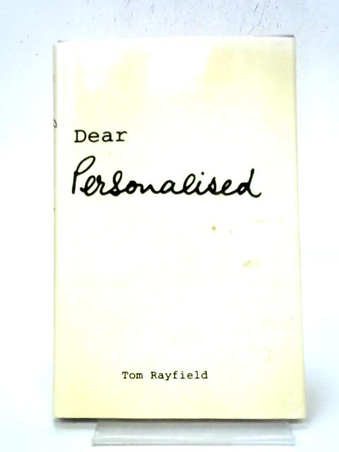 Dear Personalised By Tom Rayfield