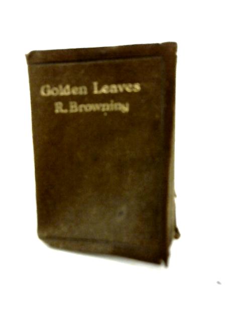 Golden Leaves par R. Browning