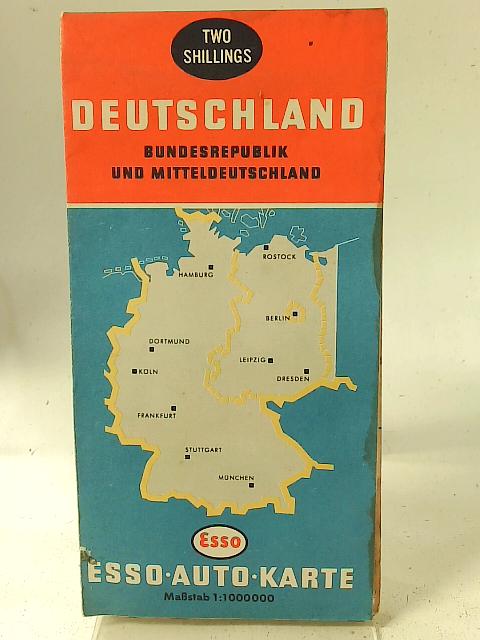 Deutschland Bundesrepublik Und Mittledeustchland By Esso