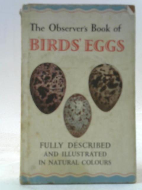The Observer's Book of Birds' Eggs By G Evans