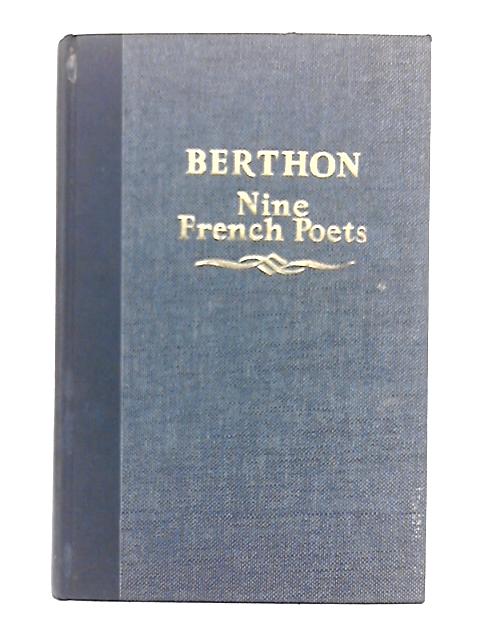 Nine French Poets, 1820-1880 von H. E. Berthon