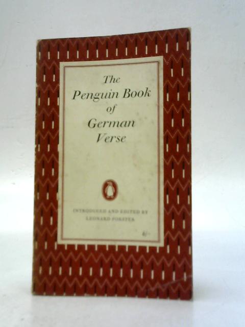 The Penguin Book of German Verse. With Plain Prose Translation of Each Poem By L. Forster (Ed.)
