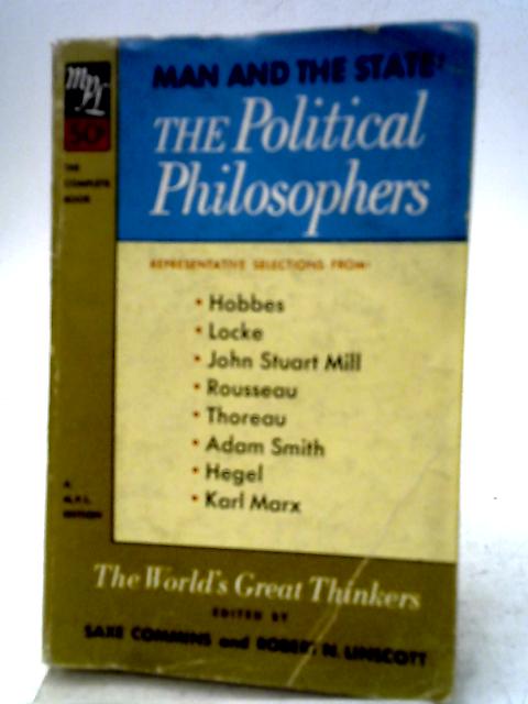 The Political Philosophers By Saxer Commins & Robert N. Linscott