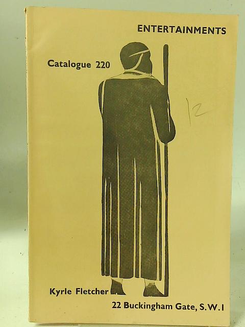 Entertainments Catalogue 220 By Kyrle Fletcher