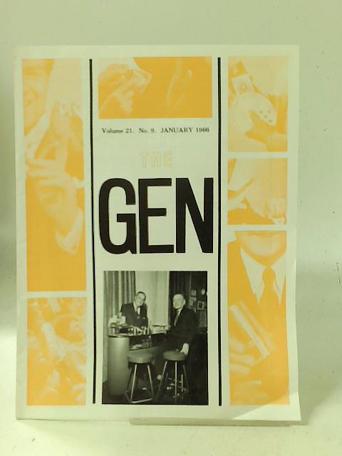 The Gen: Volume 21 . No. 9 . January 1966 By Lewis Ganson (ed.)
