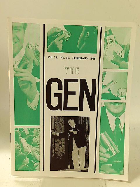 The Gen Volume 21 No. 10 By Lewis Ganson (ed)
