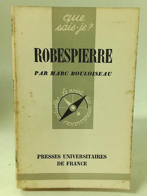 Robespierre By Marc Bouloiseau