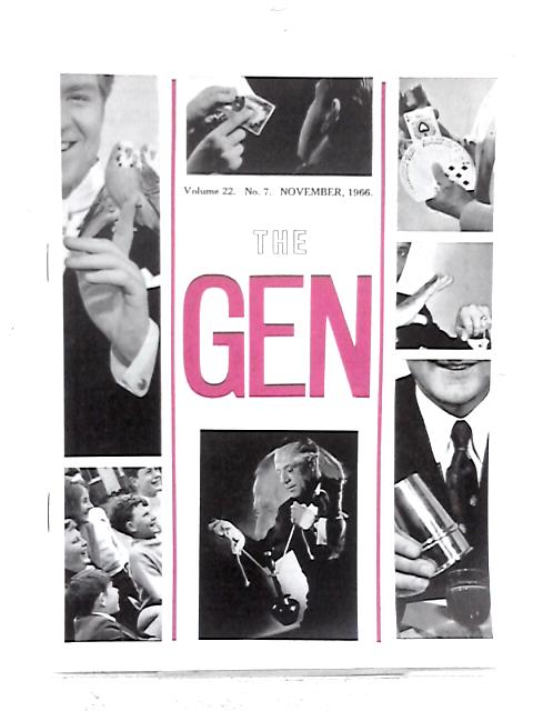The Gen, Volume 22, No. 7, November 1966 von Various s