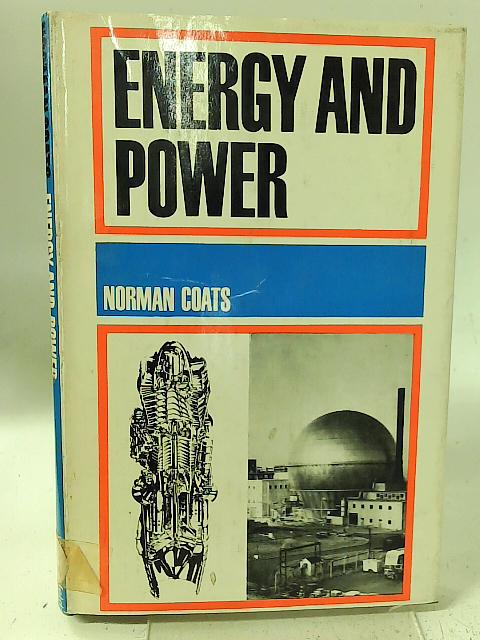 Energy and power par Norman Coats