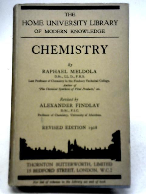 Chemistry By Raphael Meldola