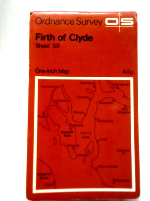 One Inch Sheet 59 Firth Of Clyde By Ordnance Survey