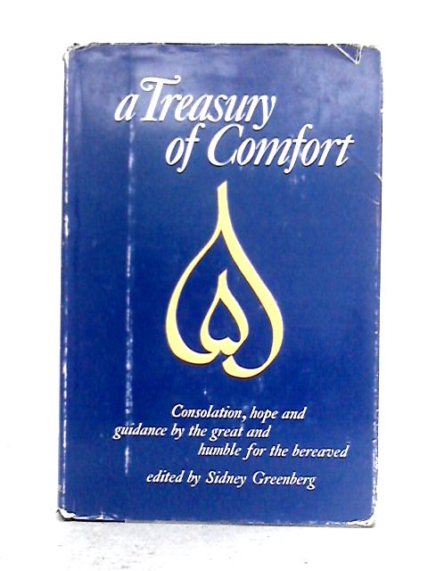 A Treasury of Comfort By Sidney Greenberg (ed.)