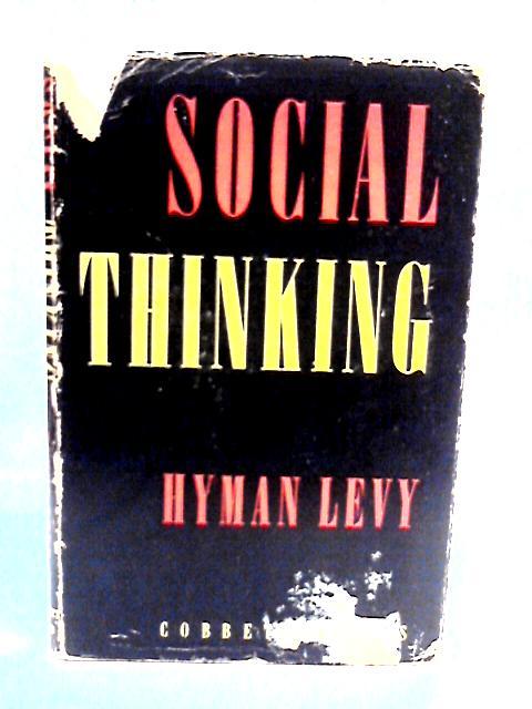 Social Thinking By Hyman Levy