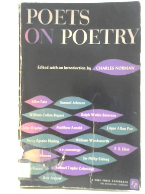 Poets on Poetry By Charles Norman (ed.)