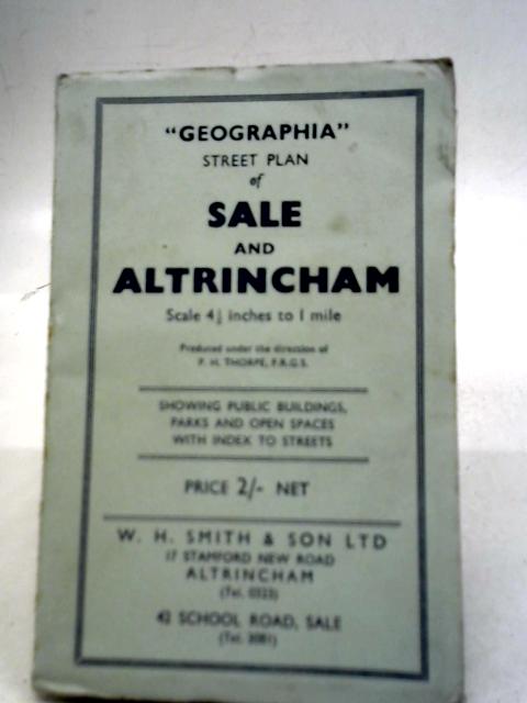 Geographia Street Plan of Sale and Altrincham By Geographia