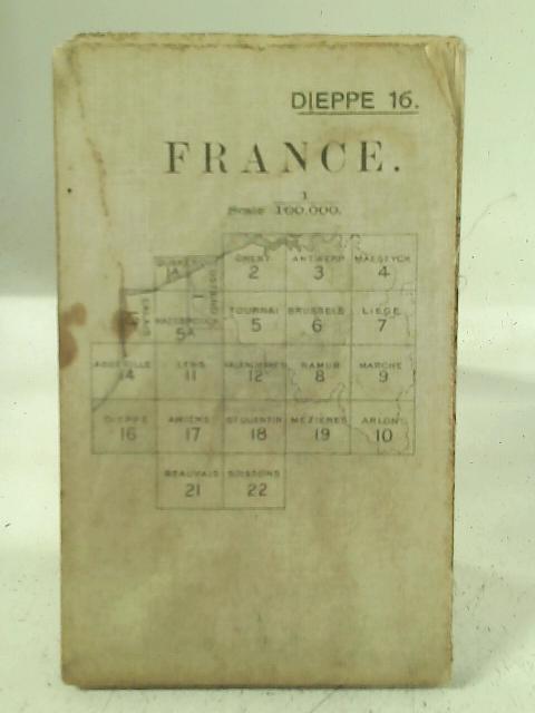 Dieppe: Sheet 16 By War Office