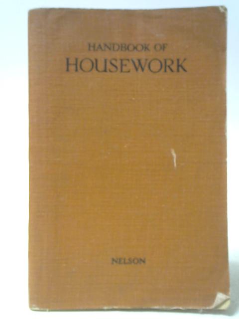 The Edinburgh Handbook of Housework By Unstated